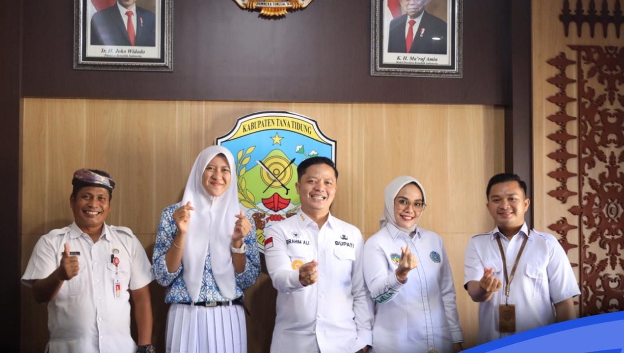 Audiensi Perwakilan Paskibraka Nasional