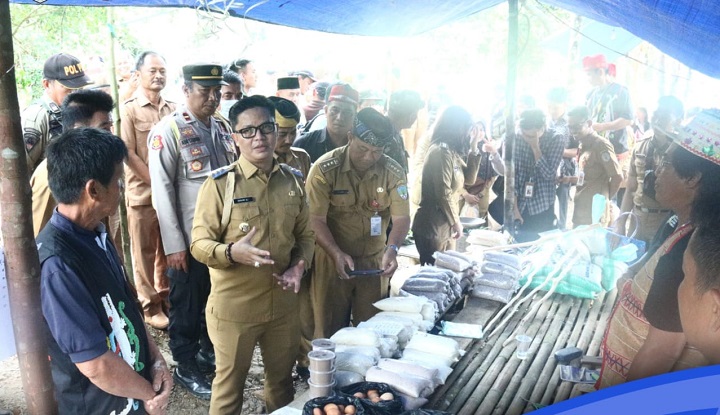 Kegiatan Launching Wisata Trekking dan Pameran Hasil Pertanian