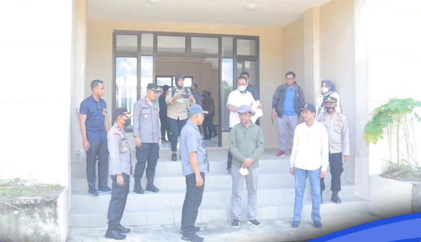 Kunjungan Wakapolda Ke Mako Polres Kab. Tana Tidung