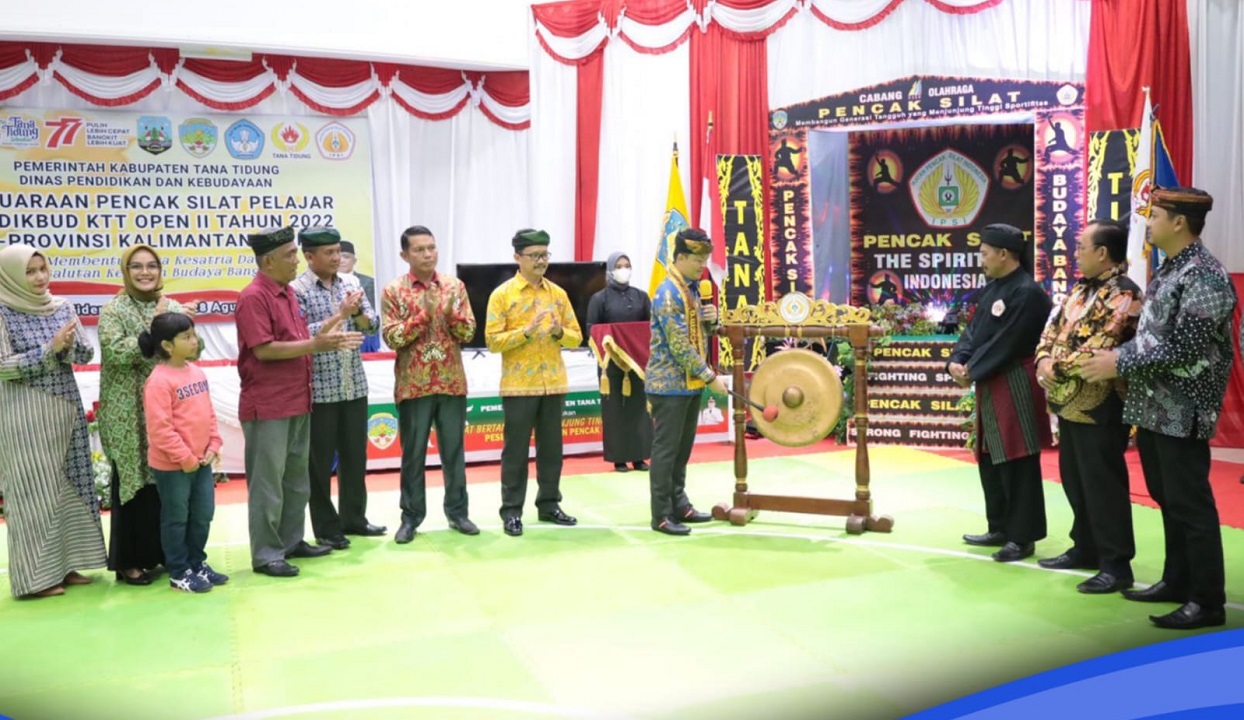 Pembukaan Kejuaraan Pencak Silat Pelajar Disdikbud KTT OPEN II Th 2022