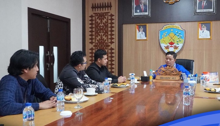 Silaturahmi UP3 Berau Dengan Pemerintah Daerah Kab. Tana Tidung