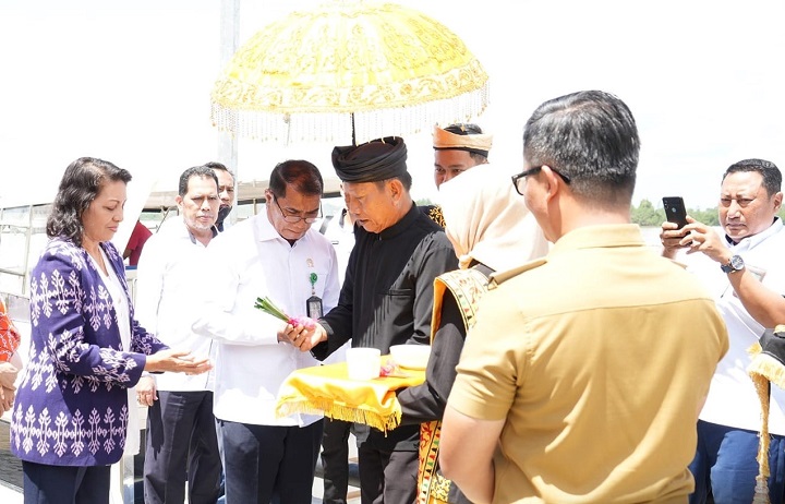 Penyambutan Ketua Pengadilan Tinggi Provinsi Kalimantan Utara
