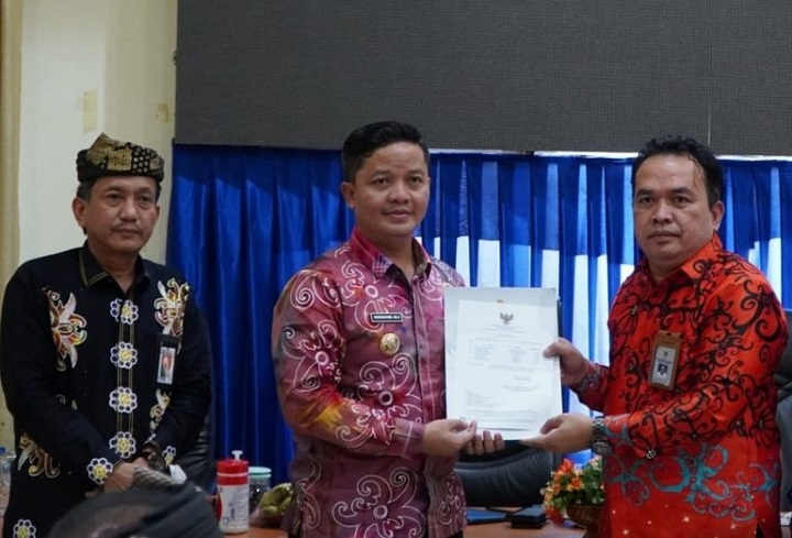 Entry Meeting BPK Perwakilan Kalimantan utara di Pemkab Tana Tidung