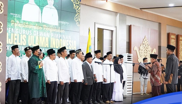 Pengukuhan Susunan Pengurus Personalia Dewan Pimpinan MUI