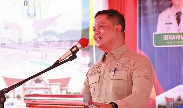 Pemancangan Pertama Gedung Utama, Serta Gedung A dan B Kantor Bupati Tana Tidung