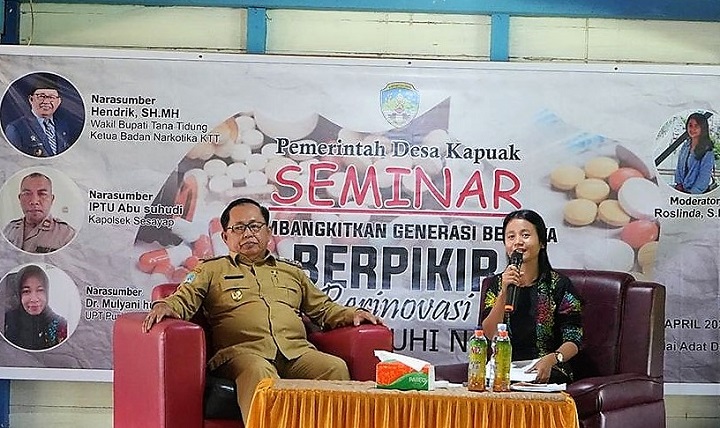 Seminar Meningkatkan Generasi Berjiwa Berfikir dan Berinovasi serta Menjauhi Narkoba