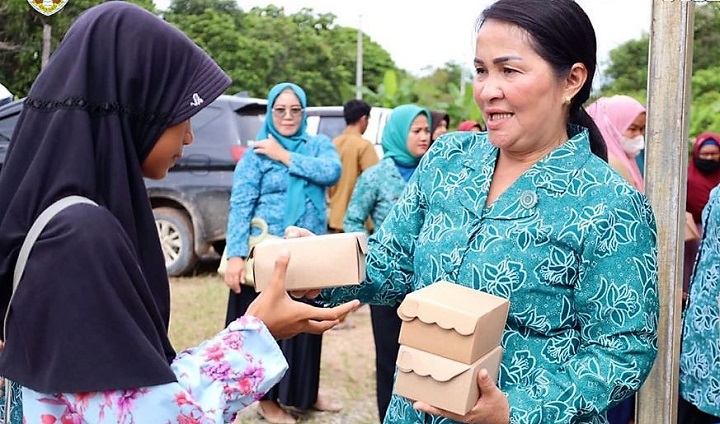 Pasar Murah yang digelar di Desa Bebatu