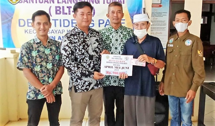 Penyaluran BLT  diserahkan secara serentak di 32 Desa