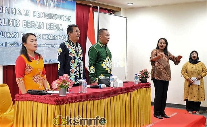 Pembukaan Pendamping Penginputan analisis beban Kerja pada Aplikasi E-Anjab Kemendagri