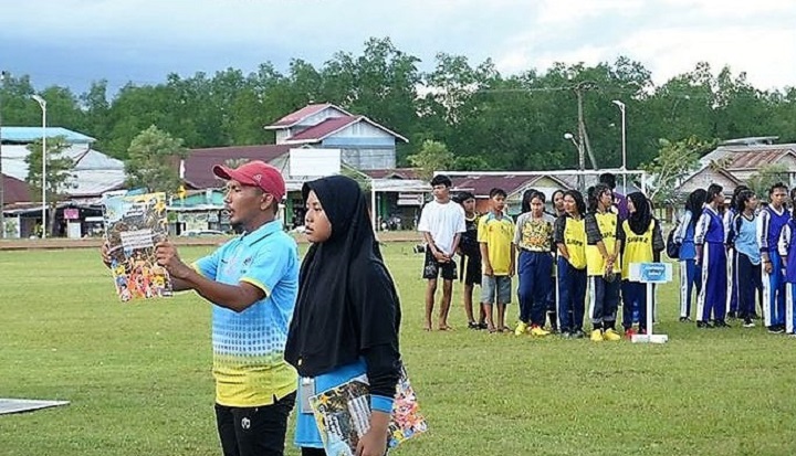 Pembukaan Kejuaraan Kelompok Umur SDMI dan SMPMTs
