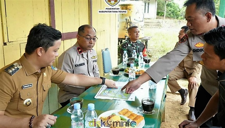 Kunjungan Kerja Bupati Tana Tidung bersama Wakapolda Kalimantan Utara