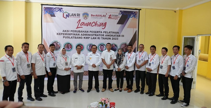 Launching Aksi Perubahan Peserta Pelatihan Kepemimpinan Administrator Angkatan III Puslatbang KMP LAN RI Th 2023