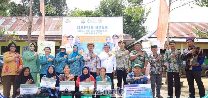 Kegiatan Dapur B2SA di SD 019 Tana Tidung