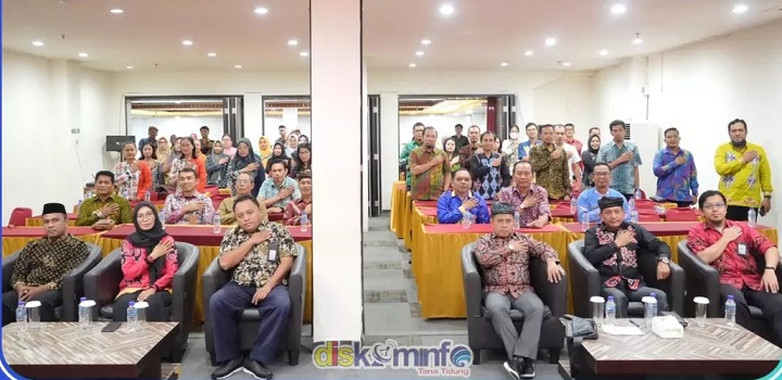 Pembukaan BIMTEK Evaluasi Perencanaan & Penganggaran Daerah Kab. Tana Tidung
