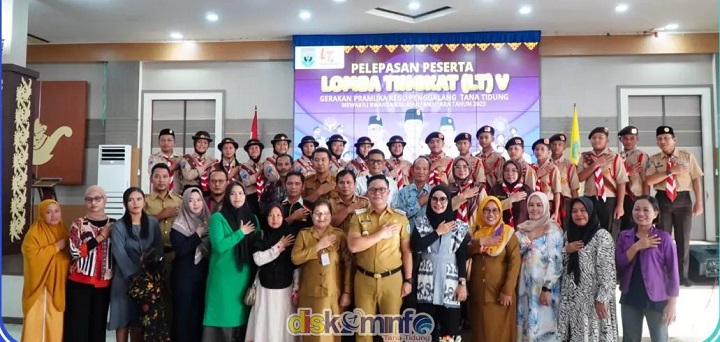 Pelepasan Peserta Lomba Tingkat (LT) V Gerakan Pramuka Regu Penggalang Tana Tidung