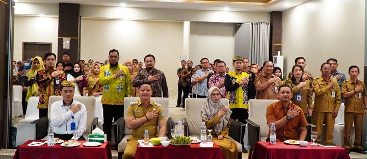 BIMTEK Penatausahaan Keuangan dan Lounching SP2D Online CMS