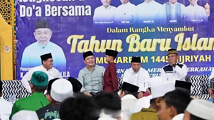 Istigosha dan Doa Bersama di Masjid Agung At-Taqwa