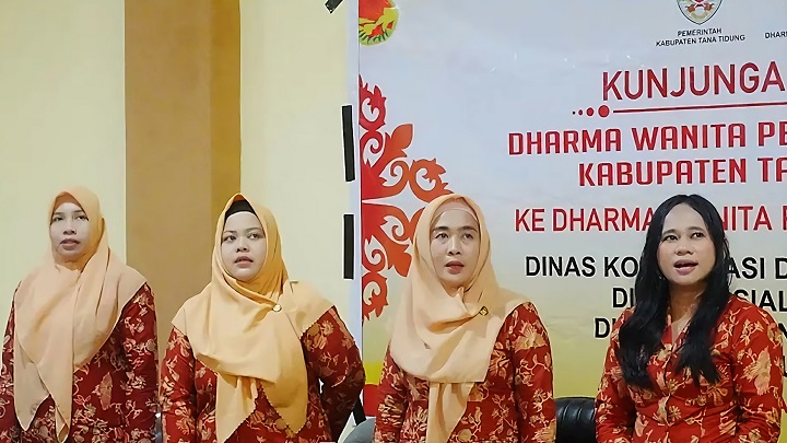Kunjungan Kerja Dharma Wanita Persatuan Kabupaten Tana Tidung