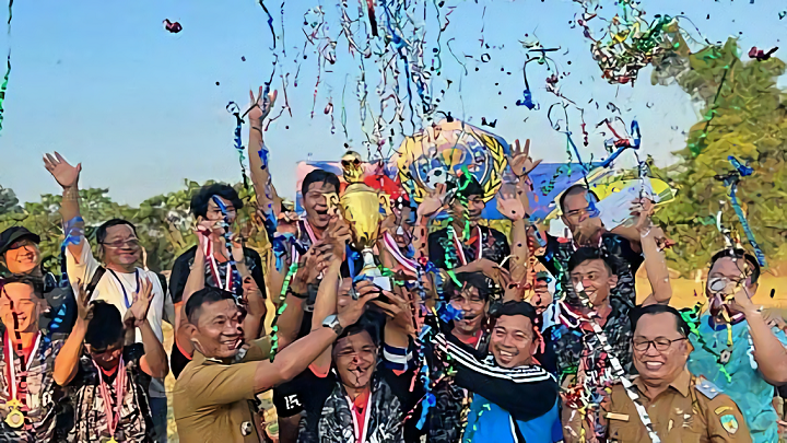 Tournament Rian Cup Tahun 2023 di Desa Rian