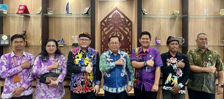 Kunjungan BAPENDA Prov. Kaltara