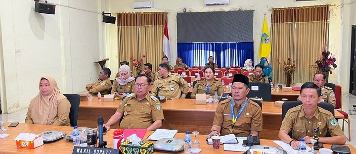 Zoom Meeting Dalam Rangka Percepatan Penurunan Stunting