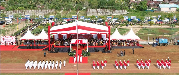 Upacara Bendera Merah Putih Peringatan HUT Ke-78 RI