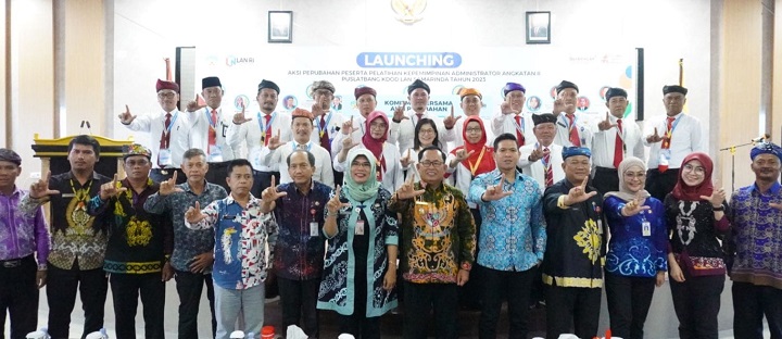 Launching Aksi Perubahan Peserta Pelatihan Kepemimpinan Administrator Angkatan II