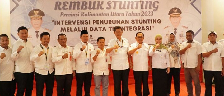 Rembuk Stunting Prov. Kaltara dan Apel Memperingati Hari Pramuka Ke 62
