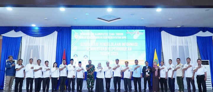 Sosialisasi Pengelolaan Informasi dan Administrasi Kependudukan Tahun 2023