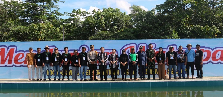 Peresmian Kolam Renang Di Desa Sesayap Selor