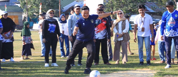 Pembukaan Turnamen Sepak Bola Bupati CUP 2023