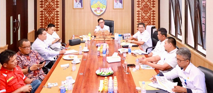 Rapat Terbatas Pembangunan Pusat Pemerintahan Kab. Tana Tidung