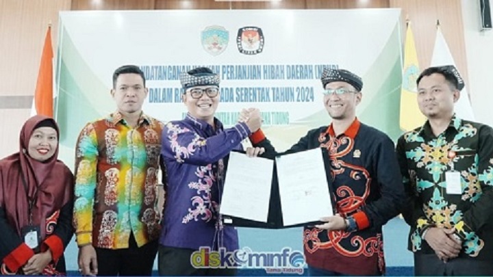 Penandatanganan Naskah Perjanjian Hibah Daerah
