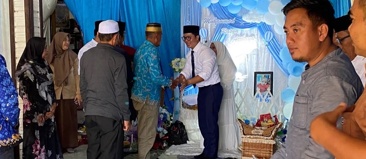 Bupati Tana Tidung Menghadiri Acara Tasyakuran dan Aqiqah