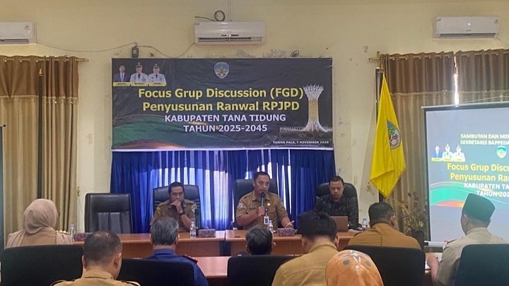 Focus Grup Discussion (FGD) penyusunan ranwal RPJPD Kabupaten Tana Tidung