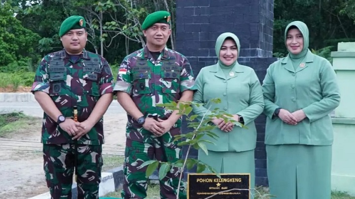 Kunjungan Kerja Danrem 092/MRL Ke Kodim 0914/TNT