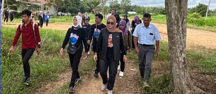 Penyerahan Bantuan Korban Kebakaran di PT. TUM