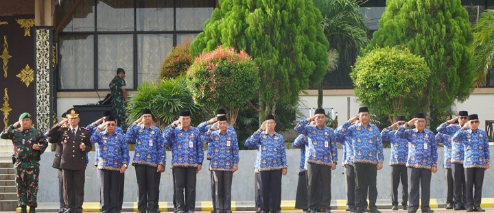 Upacara Peringatan Hari Bela Negara Ke-75