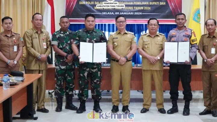 Penandatanganan NPHD Antara Pemerintah Daerah Kabupaten Tana Tidung
