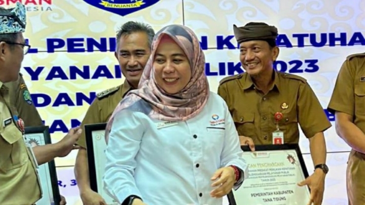 Pemerintah Kabupaten Tana Tidung Menerima Penghargaan Lagi