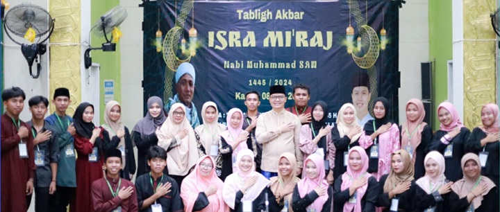 Peringatan Isra' Miraj Nai Muhammad SAW 1445 H