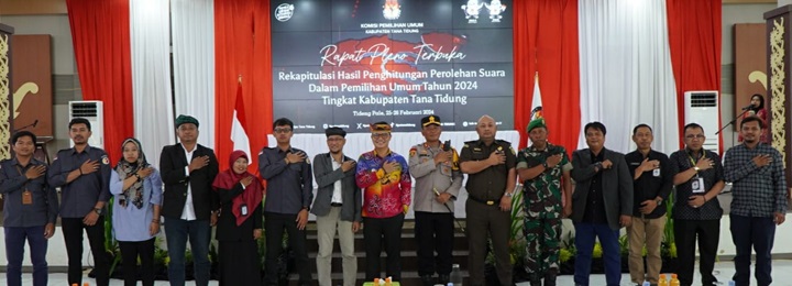 Rapat Pleno Terbuka Rekapitulasi Hasil Perhitungan Suara Pemilu 2024
