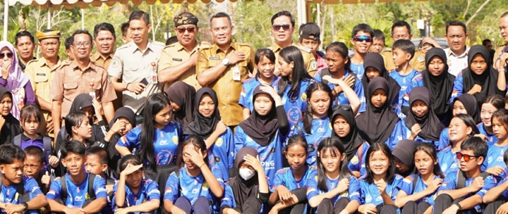 Pembukaan Kegiatan Kejuaraan Kelompok Umur Tingkat Pelajar Tahun 2024