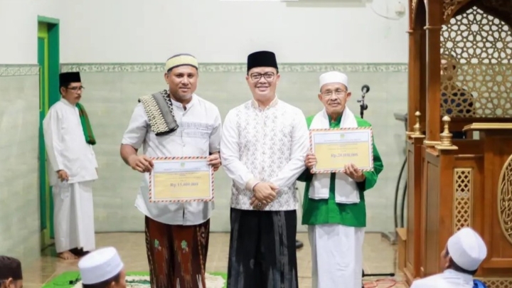 Kegiatan Safari Ramadhan di Masjid Al Jihad Desa Tideng Pale Timur