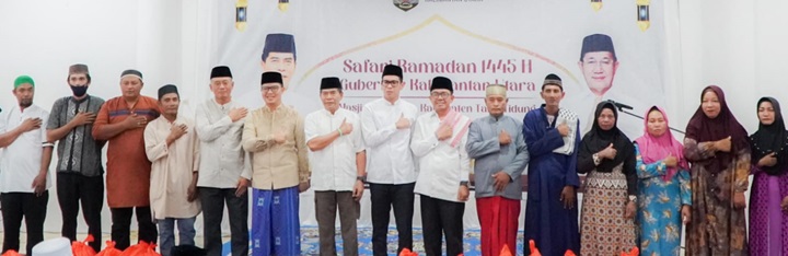 Safari Ramadhan 1445 H Gubernur Kalimantan Utara Di Masjid At Taqwa Tideng Pale