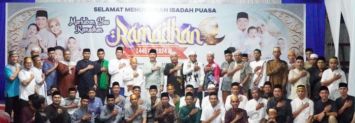 Buka Puasa Bersama Bupati Tana Tidung Dengan KKSS, IWSS dab IPSS Kab. Tana Tidung