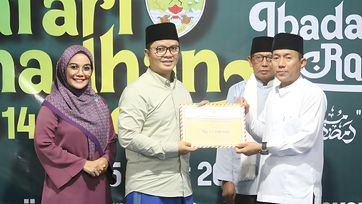 Kegiatan Safari Ramadhan di Masjid Baiturrahman Desa Sesayap