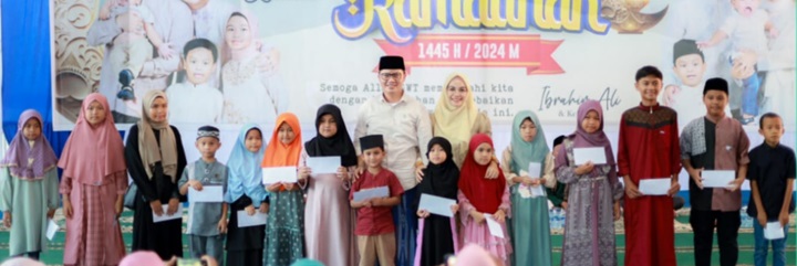 Silahturahmi Bupati Tana Tidung Se-keluarga dan Buka Puasa Bersama, Duafa Yatim Piatu dan Tenaga Kebersihan