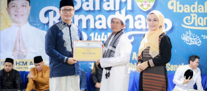 Kegiatan Safari Ramadhan Bupati Tana Tidung di Desa Sengkong