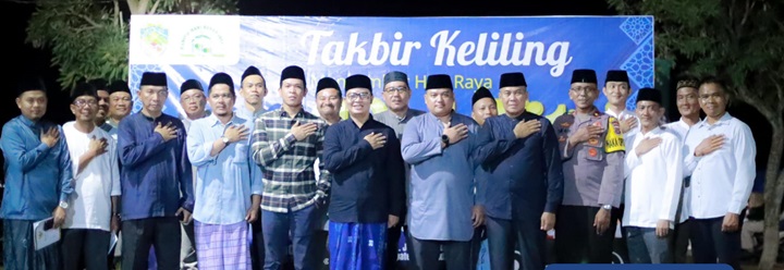 Takbir Keliling Dalam Rangka Menyambut Idul Fitri I Syawal 1445 H 2024 Masehi